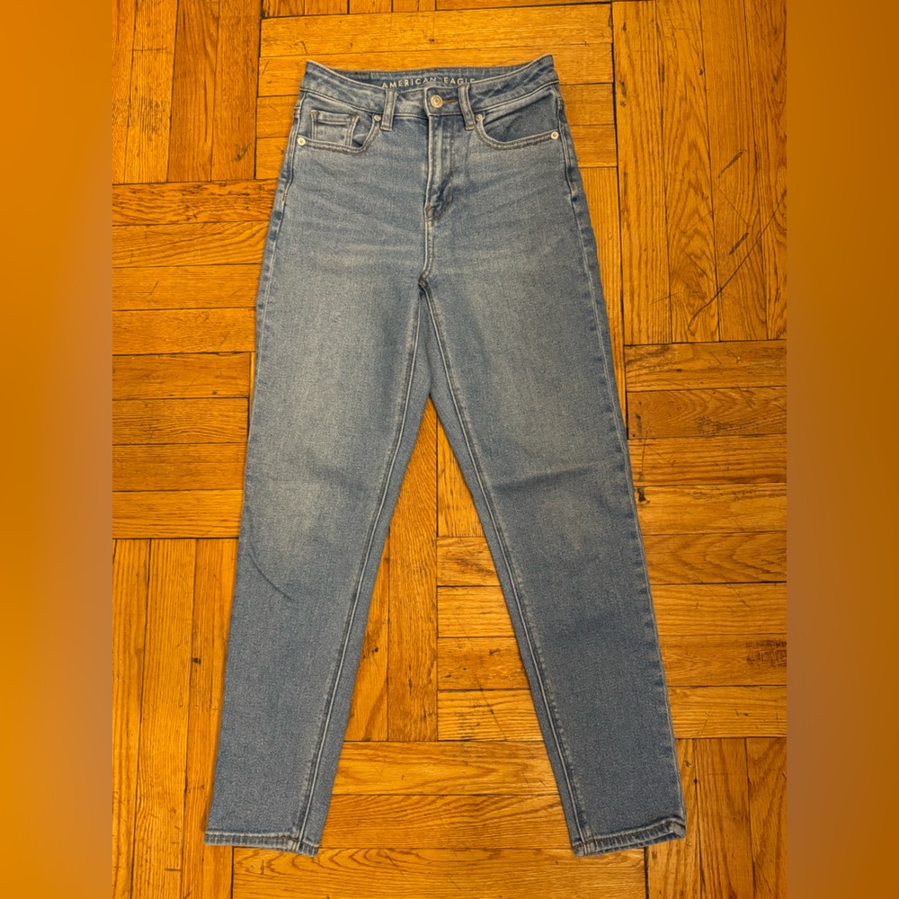 American eagle mom jeans size 00
